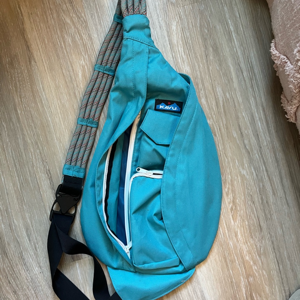 Teal Crossbody Bag